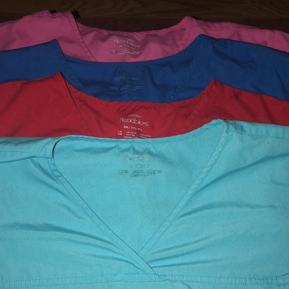 Cherokee Flexibles Scrub Tops